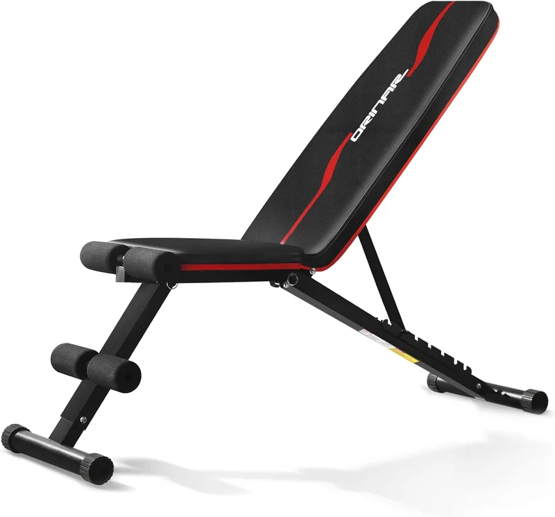 Strength Training Adjustable Workout Benches for Full Body, Gym Benches for Incline Decline Exercise