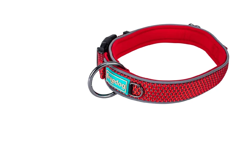 Freedog Collar Nylon Extreme Rojo, 15 mm 25/36 cm
