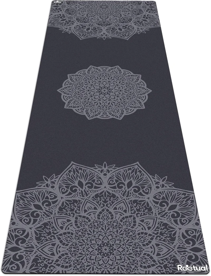 Hot Yoga Mat Non Slip Towel Combo - with Carrying Strap