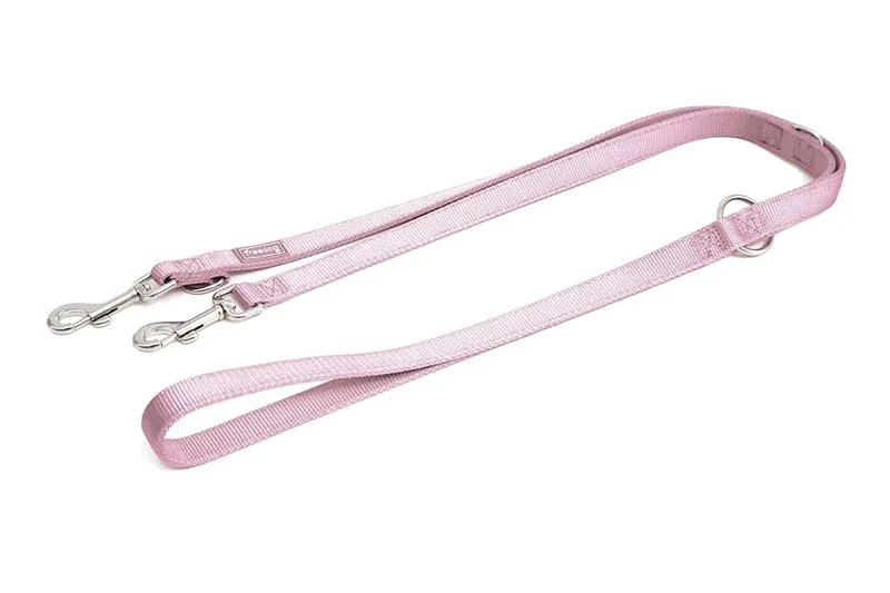 Freedog Trela de Treino em Nylon Rosa, 20 mm, 20 cm
