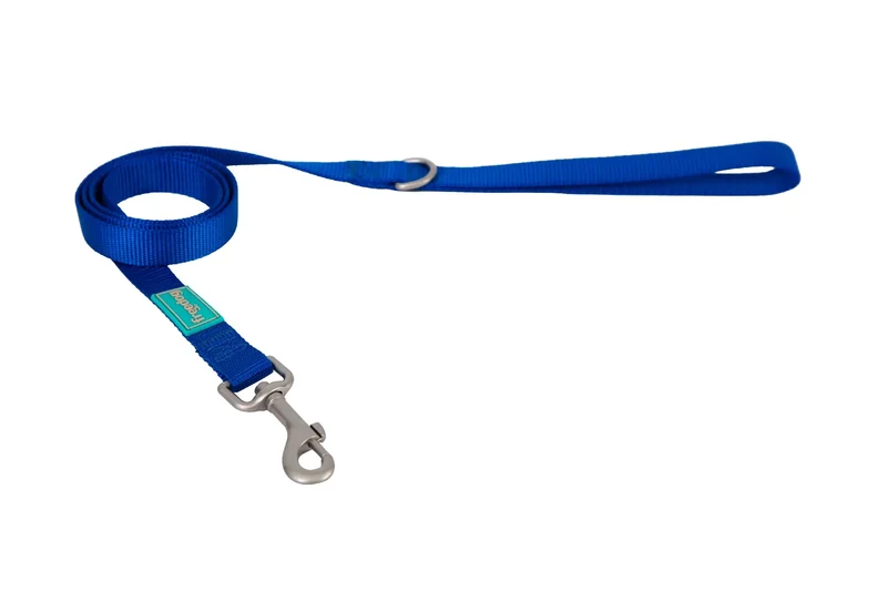 Freedog Trela de Nylon Basic Azul, 25 mm, 120 cm
