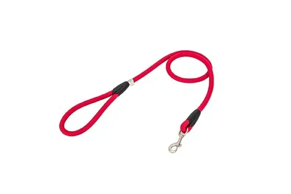 Freedog Trela de Nylon Redonda Vermelha, 13 mm, 120 cm