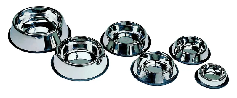 Freedog Comedero Inox Antideslizante, 15 cm 0,70 L