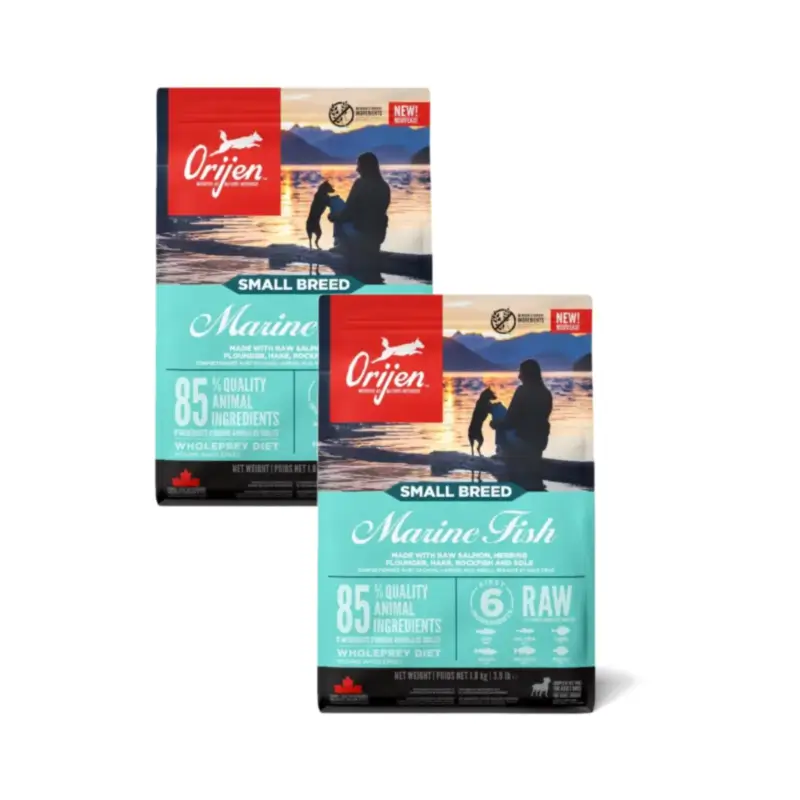Orijen Canine Small Breed Marine Fish Pack 2 x 1,8Kg