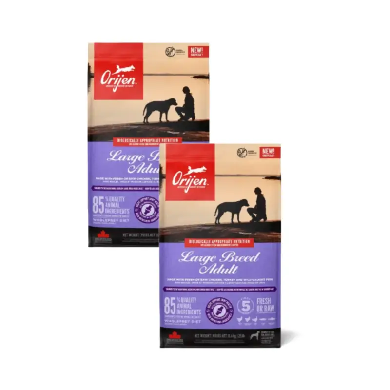 Orijen Canine Large Breed 11 Pack 2 x 4Kg