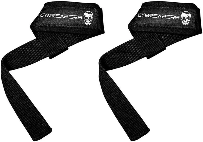Lifting Wrist Straps for Weightlifting, Bodybuilding, Powerlifting, Strength Training, & Deadlifts