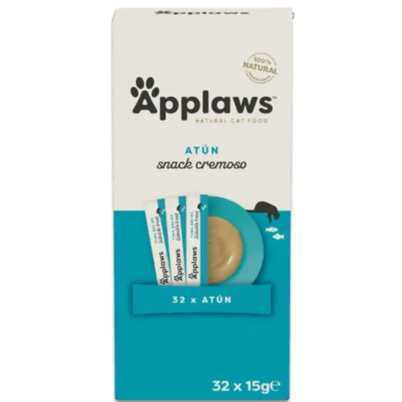 Applaws Cat Snack Lickable Atum, 4x8x15 g