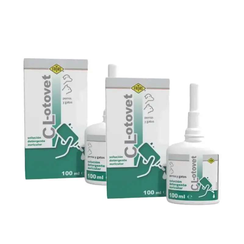 Fatro Cl-Otovet, 100 ml, embalagem de 2