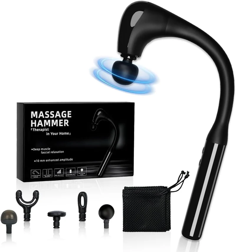 Massage Gun Deep Tissue with Long Handle for The Full Body