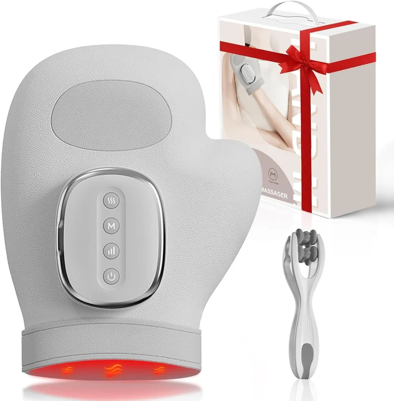 Electric Hand Massager with Heat and Compression