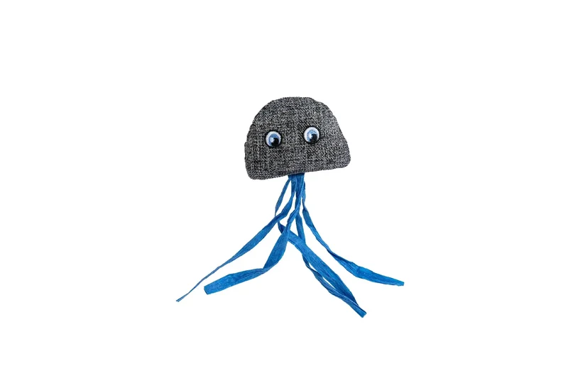 Freedog Juguete Eco Gato Jellyfish, 8,5x15,5 cm