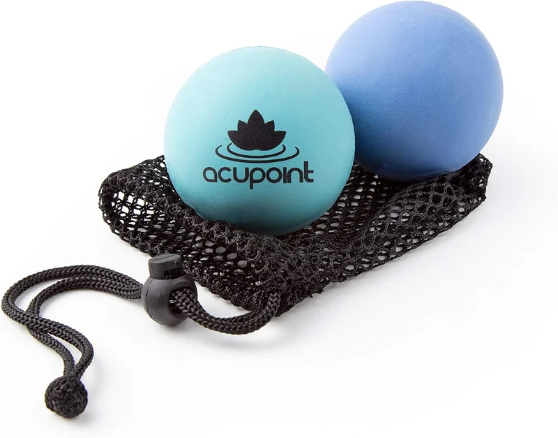Physical Massage Therapy Ball Set - Ideal for Yoga, Deep Tissue Massage