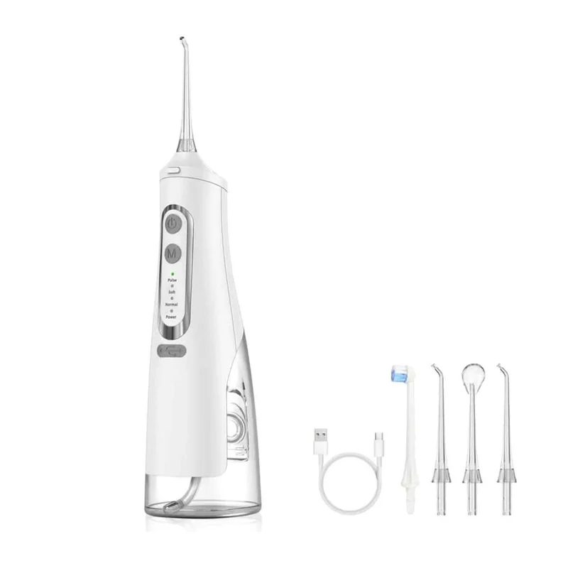 Irrigador Dental Almalux® Water Flosser – Limpieza Profunda, Tanque de 300ML, Inalámbrico y Resistente al Agua IPX7