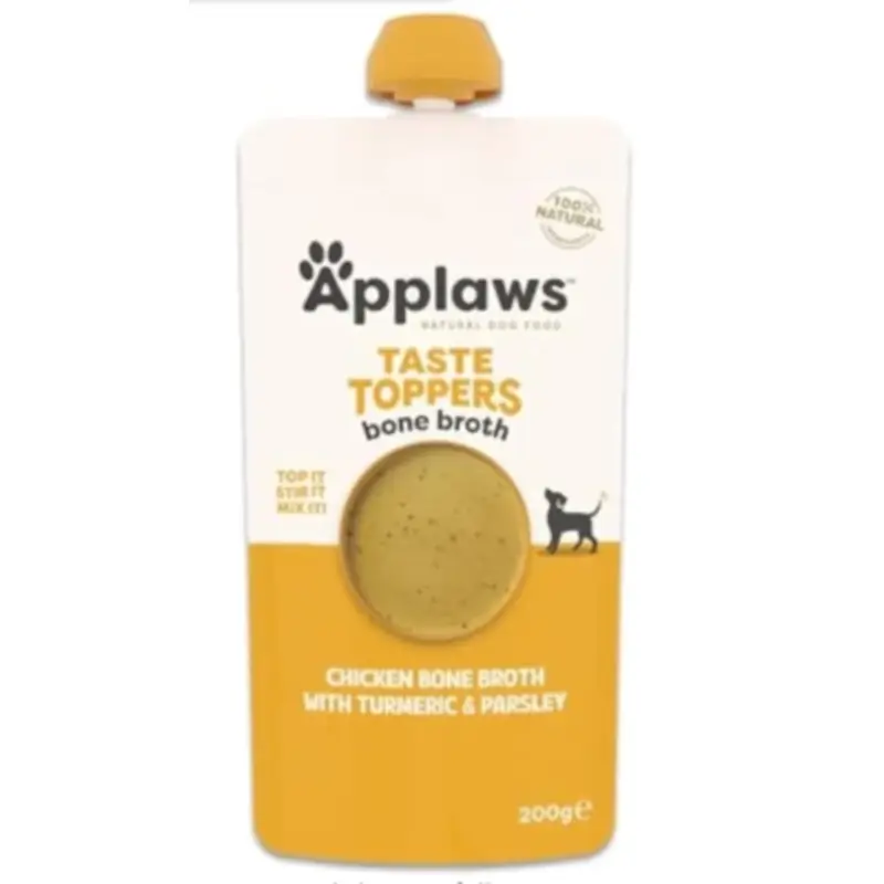 Applaws Dog Botella Topper Caldo Pollo, 6x200 ml