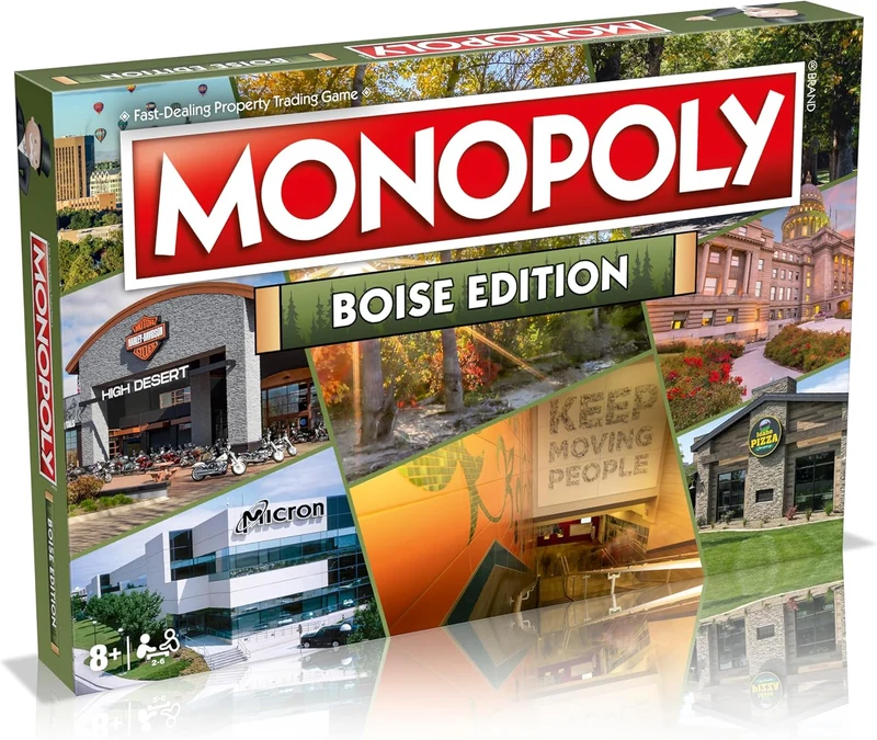"Monopoly Boise Edition: Explore Boise's Icons in This Fun Family Strategy Game"