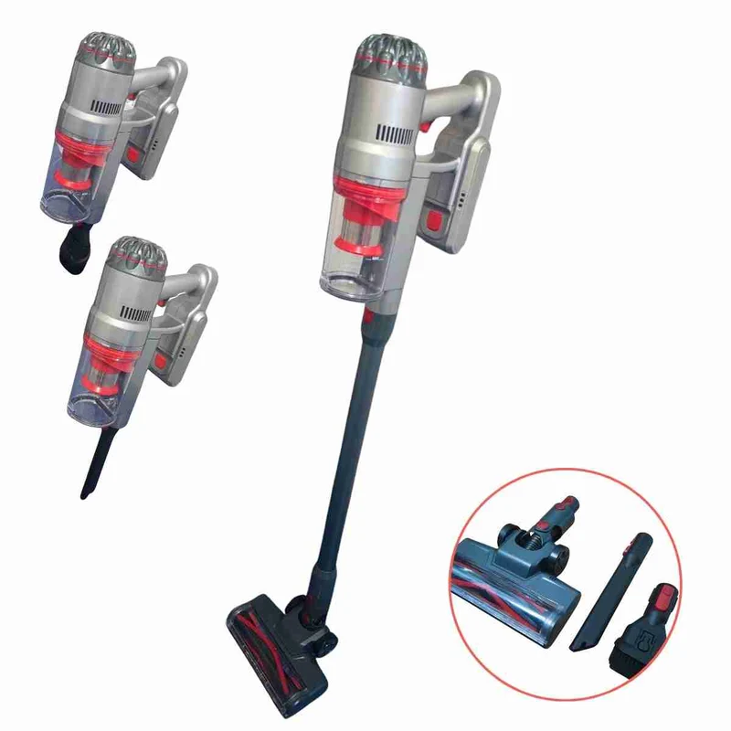 Aspirador Escoba y de Mano Almalux® Recargable 3 en 1 de 600W - 22.2V - 60 Minutos autonomía