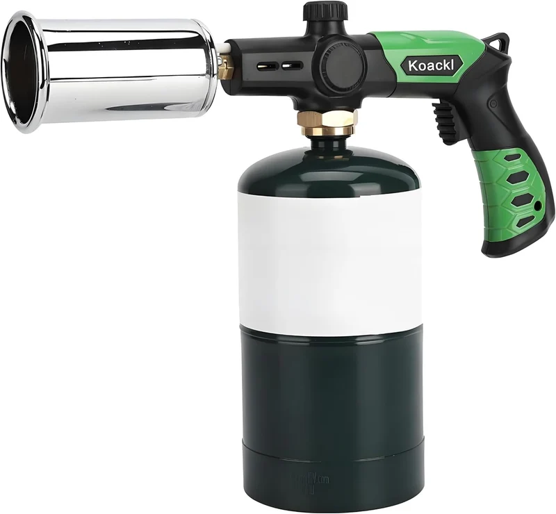 Propane Torch Head Powerful Torch Lighter Campfire Starter Grill Torch wit