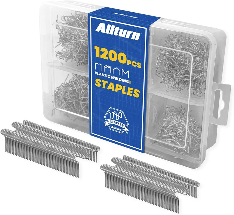 3000 Pieces Hot Staples Plastic Welder Staples Welding Hot Staples Wave Corner