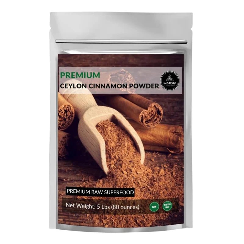 Ceylon Cinnamon Powder (1lb) Ground Premium Quality by 1 Pound (Pack of 1)..