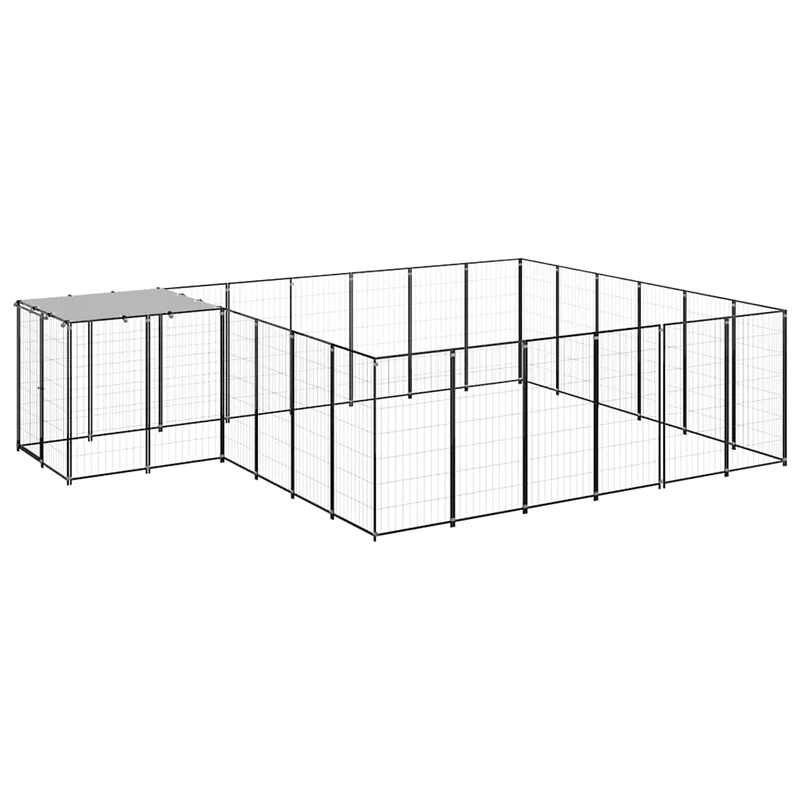 Perrera Negra 12,1 M² Acero