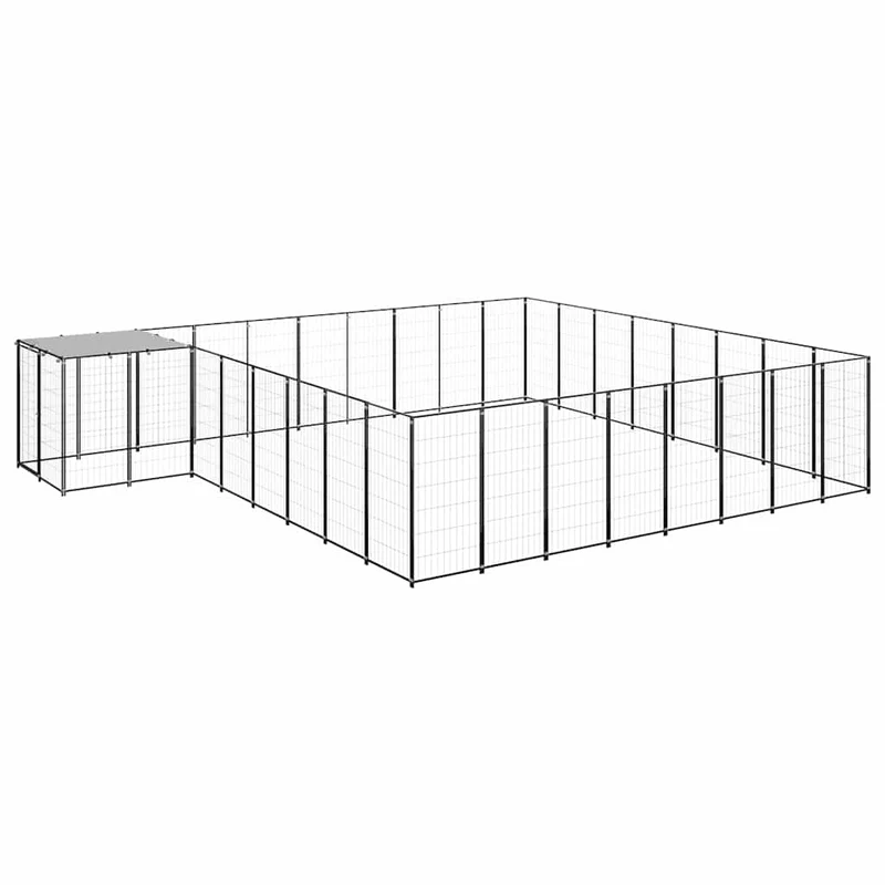 Perrera Negra 20,57 M² Acero