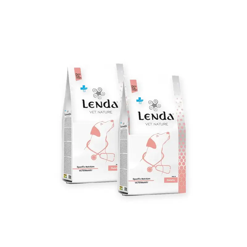 Lenda Vetnature Dog Diabetic, Embalagem de 2 x 10 kg