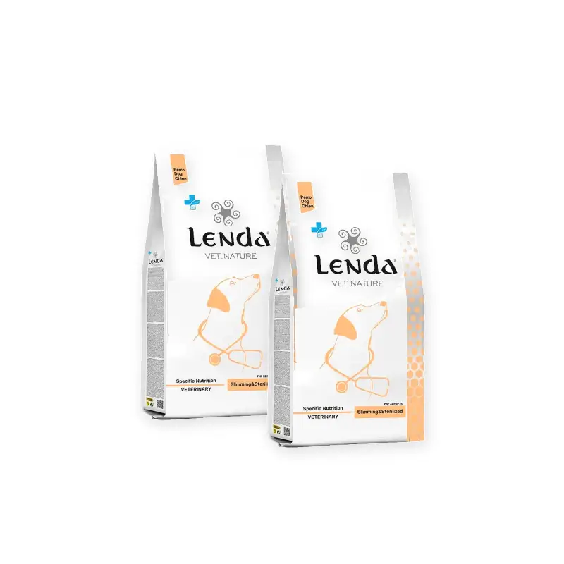 Lenda Vetnature Dog Slimming & Sterilized, Embalagem de 2 x 10 kg