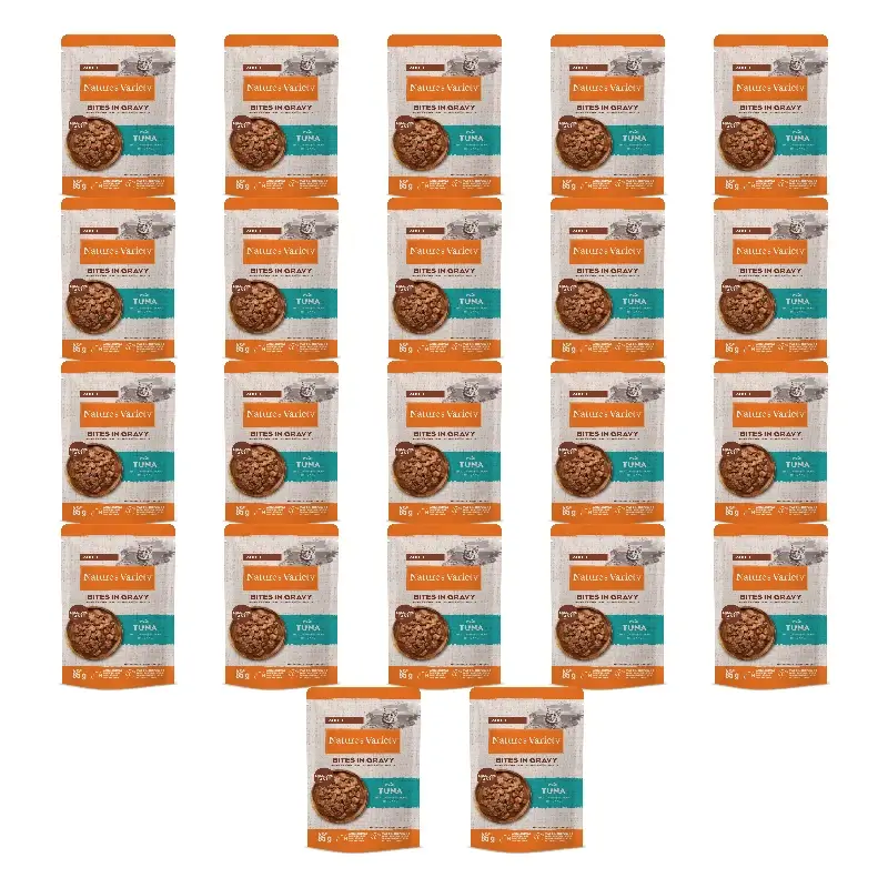 Nature'S Variety Comida Húmida para Gatos, com Atum, Embalagem Individual, 22 x 85 gr