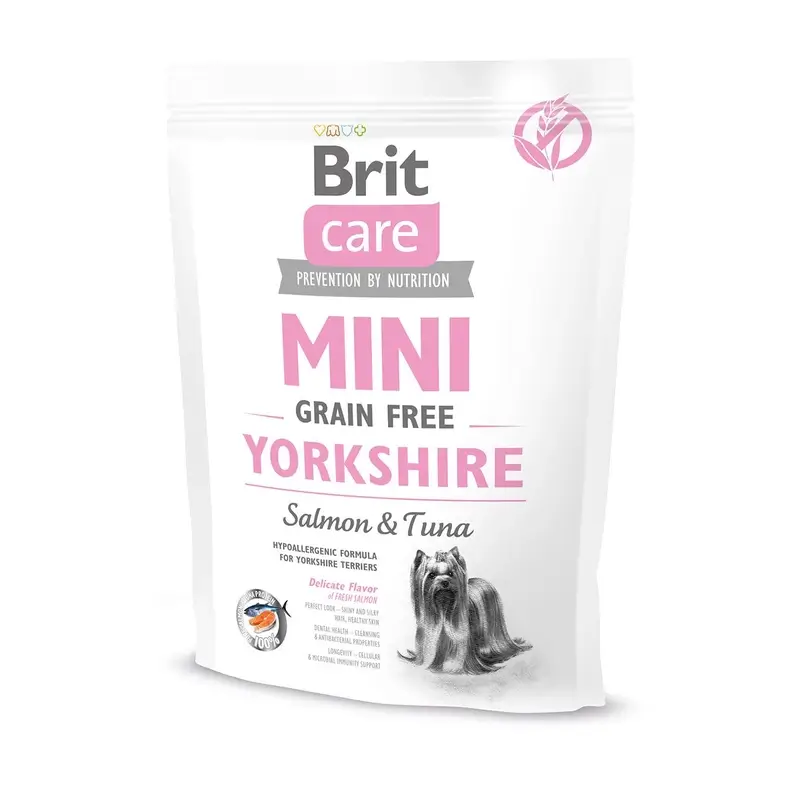 Brit Care Dog Mini Grain Free Yorkshire 400 gramos