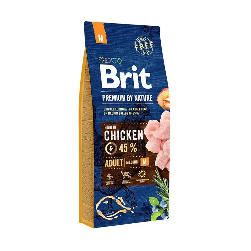 Brit Premium Dog Nature Adult Mediano 15 kilos