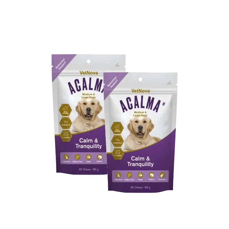 Acalma perros medianos y grandes 30 chews, pack 2