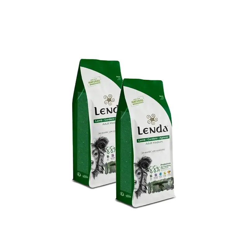 Lenda Perro Adulto Cordero 2 kg, pack 2