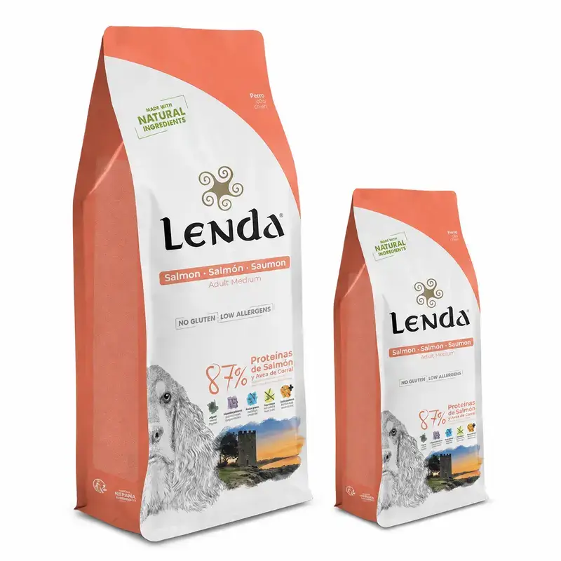 Lenda Cão Adulto Salmão, 12 kg + 2 kg