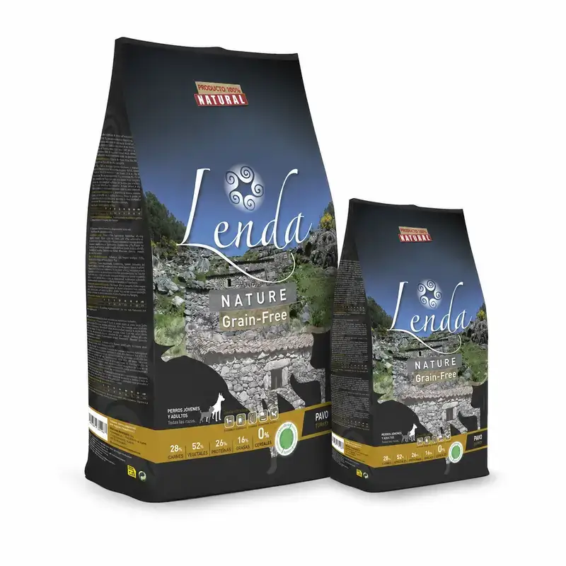 Lenda Perro Nature Grain Free Peru, 12 kg + 3 kg