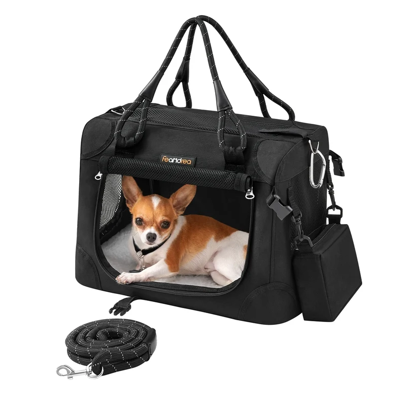Trasportino per Cane 42 x 30 x 30 cm Nero
