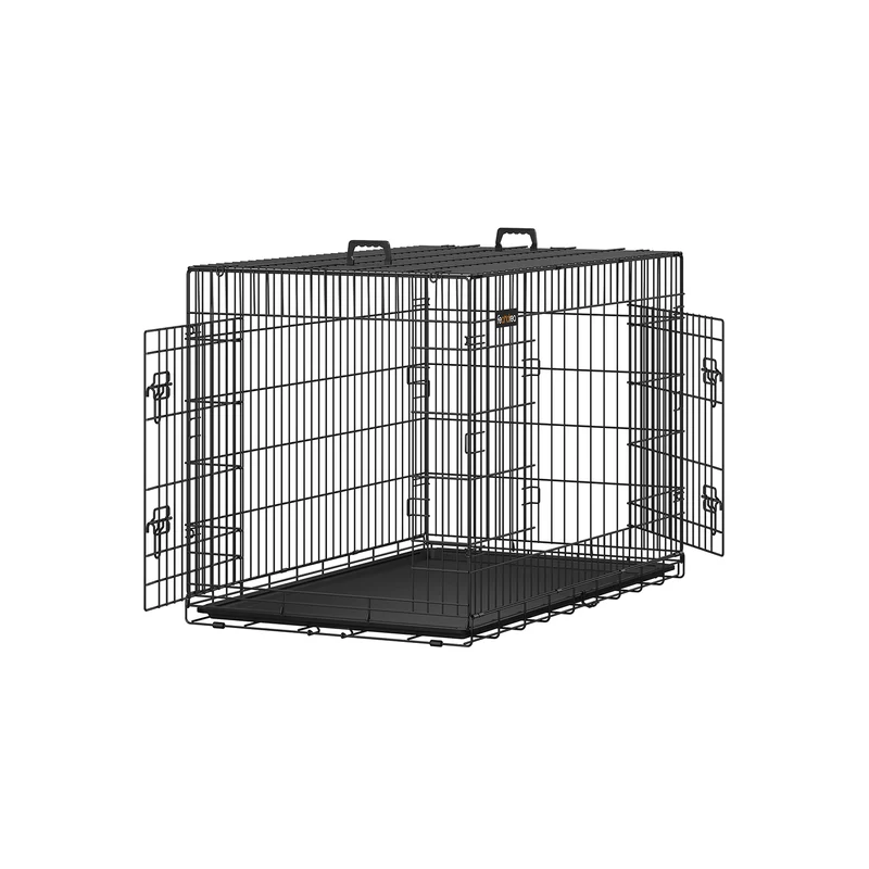Jaula Plegable de Metal para Cachorros