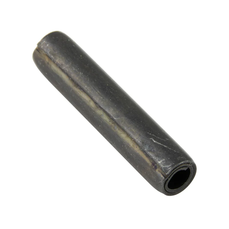 Coiled Spring Pin Standard Duty Nom DIA 1/8" x 1-1/2" LGTH Hi Carbon Spring Steel Plain
