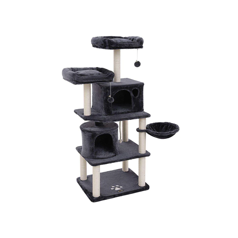 Albero per Gatti con Cestini e 2 Cucce