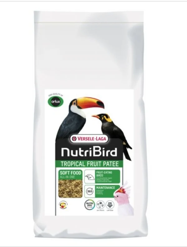 Paté de frutas tropicales Nutribird Premium 5 kg