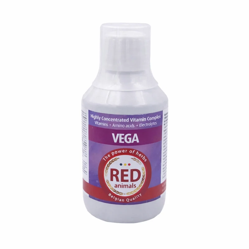 Vega Vit 250ml, (vitaminas, aminoácidos, electrolitos) Red Animals