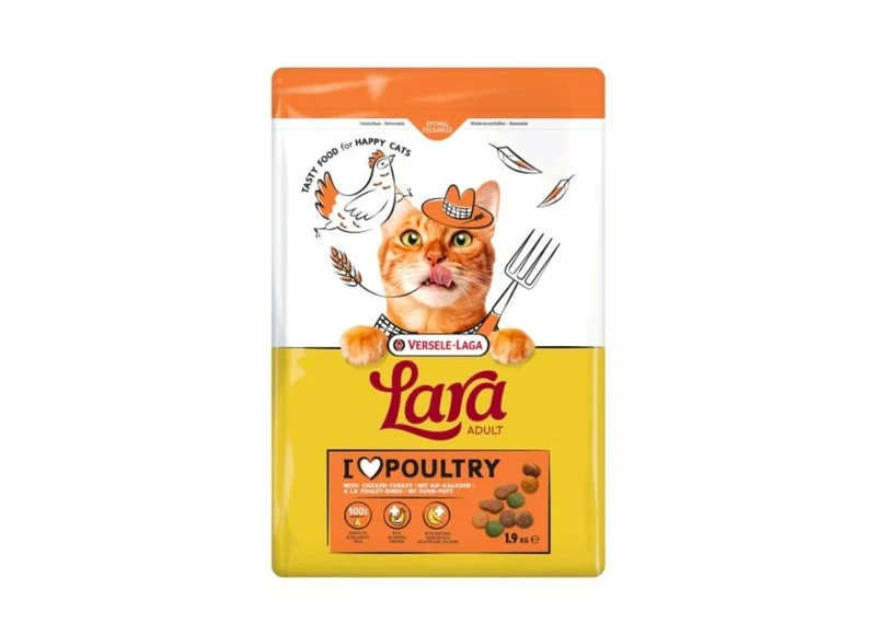 Lara Adulto Pollo y Pavo - Alimento para Gatos - 1.9 kg