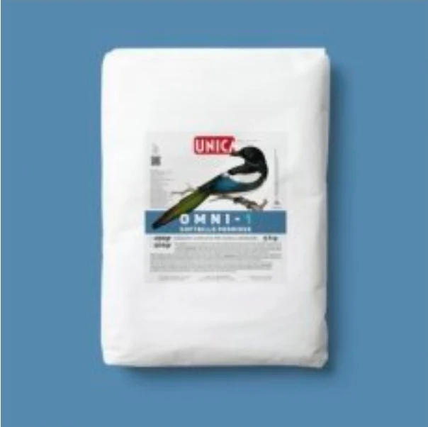 Unica Omni1 Softbill papilla 500 gramos (alimento de cría para insectívoros)