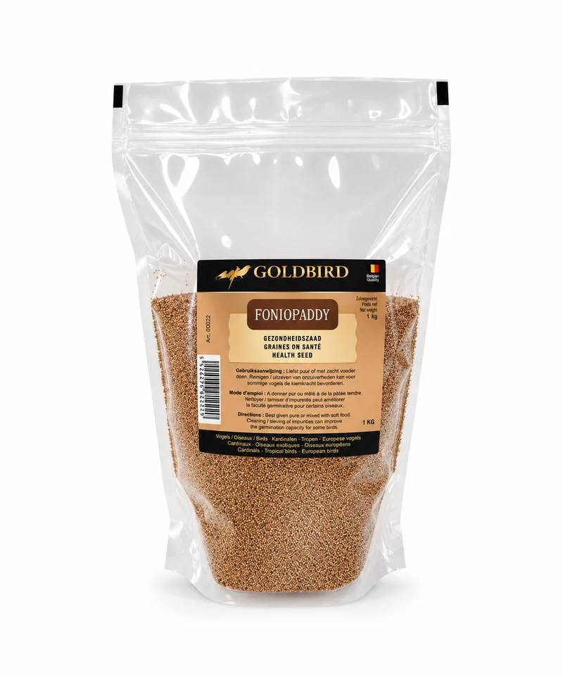Foniopaddy 1 kg GoldBird (envasado)