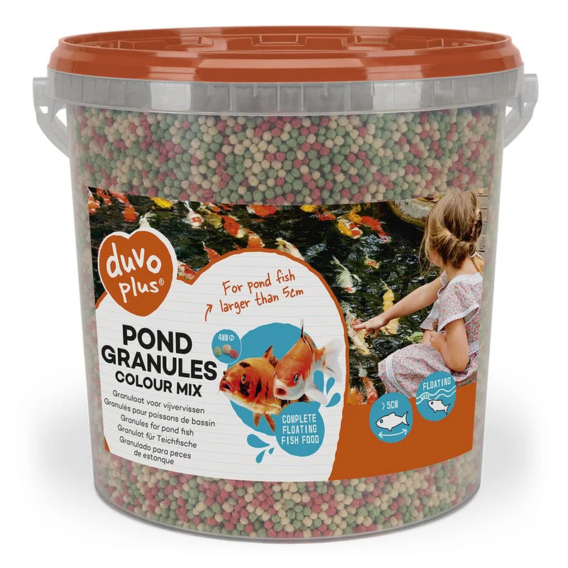 Mezcla de colores para gránulos de estanque Duvo+ 3 l
