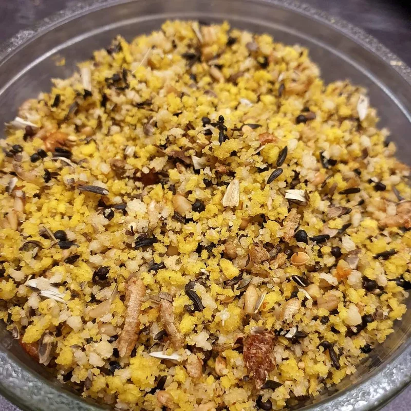 Eggfood Deluxe 14,2% Proteínas (+ Diente de León, Levadura de Cerveza, Gusanos de Seda...)