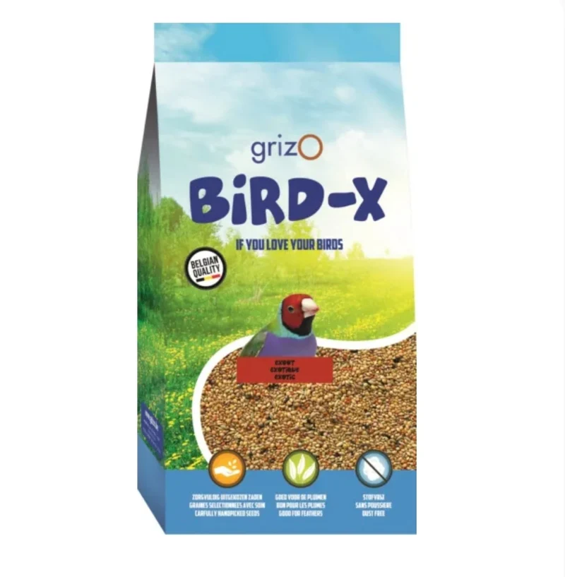 Mezcla exótica Bird-X 20kg - Alimento completo para pájaros
