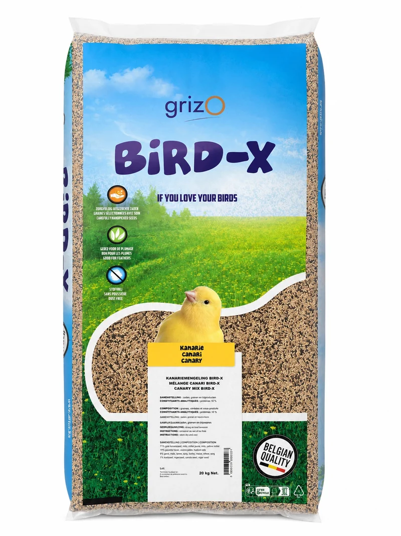 Canary Mixture Bird-X 20kg - Comedero para pájaros - Mezcla completa