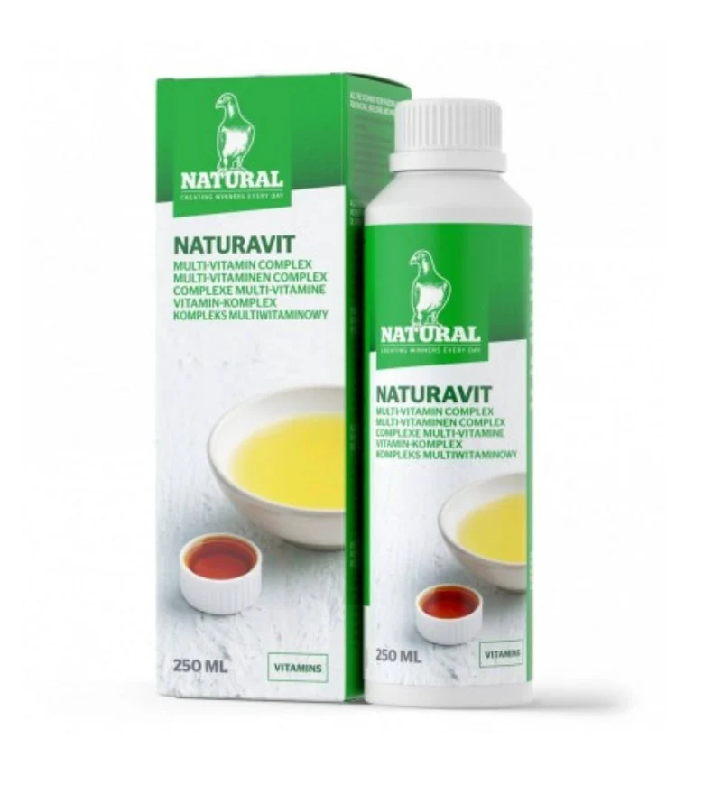 Naturavit Plus, ( Multivitamínico Líquido ) 500ml - Natural - Aves y Palomas