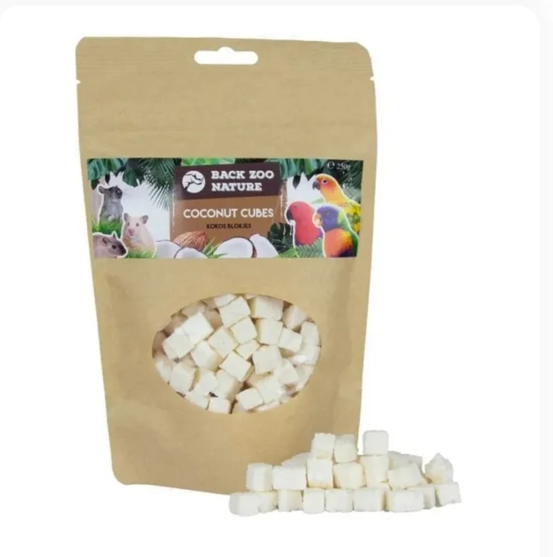 Cubitos De Coco 250 Gramos - Back Zoo Nature