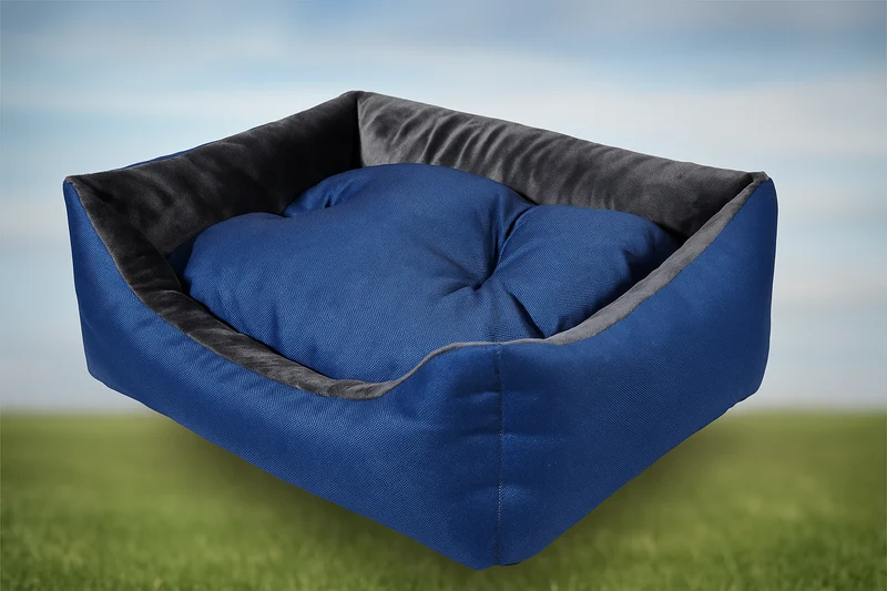 Cesta para perros azul - Cama para perros - Sofá para perros